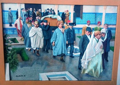 لوحة فنية من الرمل